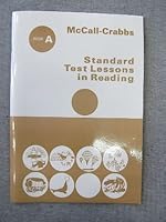 Standard Test Lessons In Reading (Book A) B0007FZ67U Book Cover