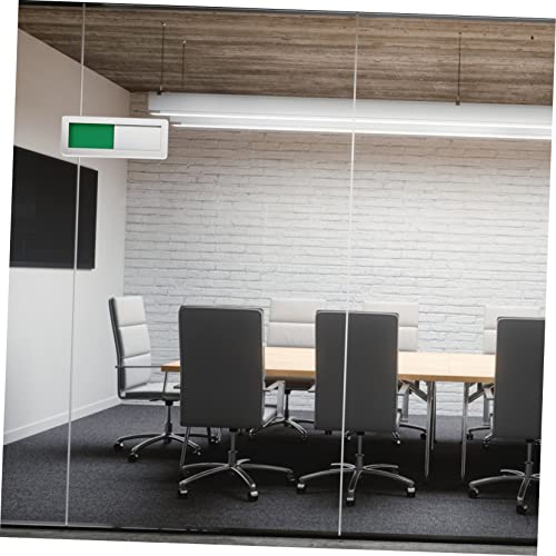 Signe de confidentialité coulissant avec indicateur rouge vert anti interruption - 6