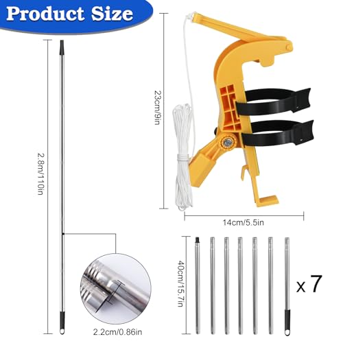Adaptateur de tiges de pulvérisation pour traiter les nids de guêpes