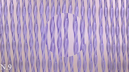 Cortina mosquitera de PVC Modelo Capri - Medidas estándar - Cortina de la puerta - (80X200, Violeta) Cortina mosquitera de PVC Modelo Capri - Medidas estándar - Cortina de la puerta - (80X200, Violeta)