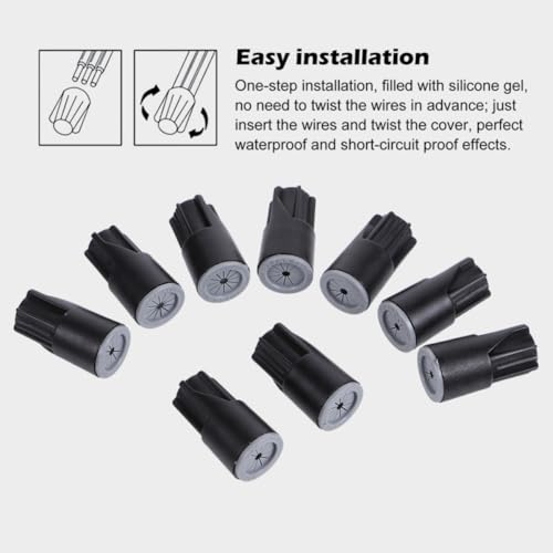Conectores de cables impermeables de nylon y silicona resistentes a corrosión 5