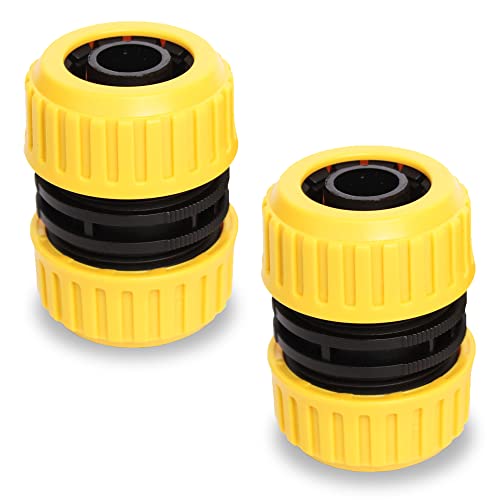 Image of VMTC Garden Pipe Connectors Set (3 /4 inch): 2-Piece Kit for Secure, Leak-Free & Effortless Connection