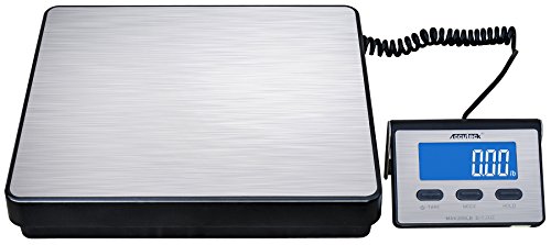 Accuteck A-BC200 200LB x 0.2 OZ Digital Heavy Duty Shipping Postal Scale, Stainless Steel - Thumbnail 4