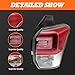 Aspaton Tail Light Assembly Right Compatible with Forester 2017-2018 Rear Tail Lamp Passenger Side 84912SG141 SU2819109 (Right)