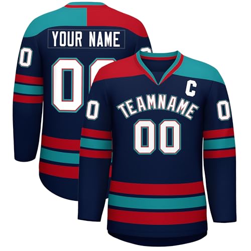 Custom Ice Hockey Training Jerseys Add Team Name Number Logo Stitched Printed for Men Women and Youth