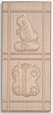 teemando® Molde para galletas (madera, 11 cm), diseño de ardilla y mariposa