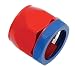 Spectre Performance 4160 Magnaclamp Red/Blue 1-1/4" Radiator Hose Fitting