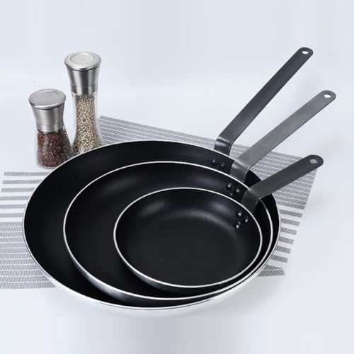 Wok de acero inoxidable con antiadherente 32 cm miniatura 7