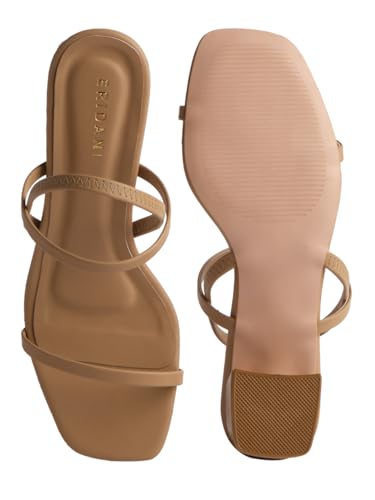 Image of ERIDANI Amaris Strappy Heels |Trendy Lightweight Durable Fashion Elegant Modern Design |Perfect Fit Soft Feel