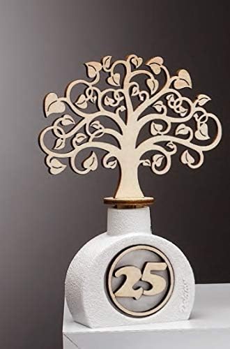 Bomboniere Profumatore Albero Della Vita In Resina Mod 25 Anniversario Di Matrimonio Mis 14 5 Cm Amazon It Casa E Cucina