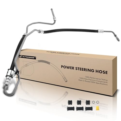A-Premium Power Steering Pressure Hose Line Assembly Compatible with Jeep Grand Cherokee & Dodge Durango, 2011 2012 2013 2014 2015, 5.7L Gas, Pump To Gear/Rack Pinion by A-Premium - Used condition - US$52.69
