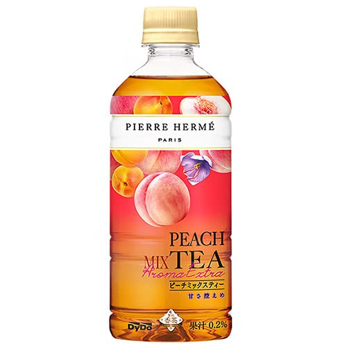 ダイドー ピエール エルメ×贅沢香茶ピーチミックスティー PET 500ml×24本入 贅沢香茶 ピエールエルメ