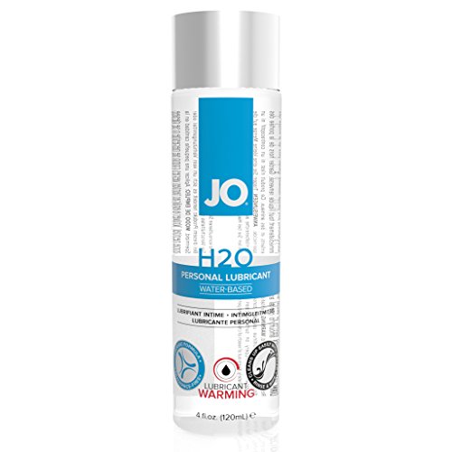 Jo H2O Water Based Warming Personal Lubricant, 4 Ounce Lube For Men, Women And Couples (Plant Sourced Glycerin And Free Of Fragrance) #TOP1