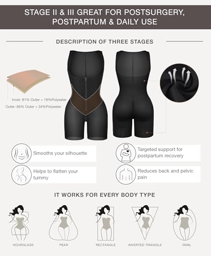 Lover-Beauty Fajas Colombianas Shapewear for Women Tummy Control Body Shaper Faja Postparto Para Mujer Post Surgery3