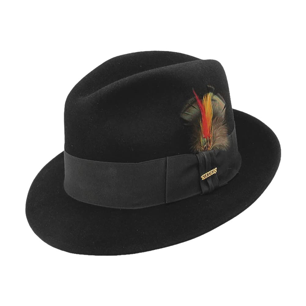 Stetson Frederick, Color: Black, Size: 7 5/8 (TWFRDK-82200775)