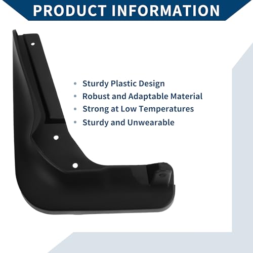 Image of Mud Flaps Splash Guards W /Mount Accessories for Mercedes-Benz A Class(Hatchback) 2013-2019 Front and Rear Mud Guards 1 Set