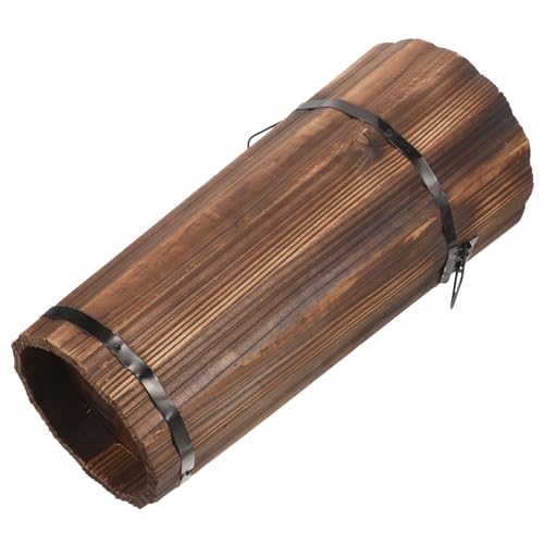Porte-parapluies élégant et moderne en bois à structure stable