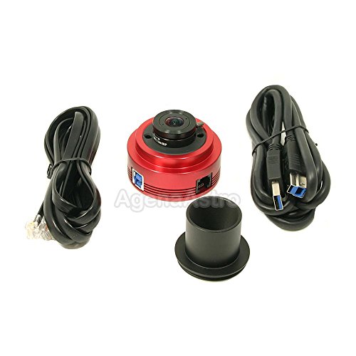 Zwo Asi120Mm-S 1.2 Mp Cmos Monochrome Super Speed Astronomy Camera With Usb 3.0 (Camera Only) #TOP3