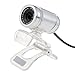 Produktbild KKmoon USB 2.0 12 Megapixel HD Camera Web Cam with MIC Clip-on 360 Degree for Desktop Skype Computer PC Laptop Transparent