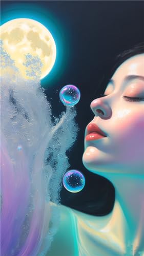 Peinture Diamant Adulte Anti-Stress | Grand Format 70x140cm Broderie Cristal DIY