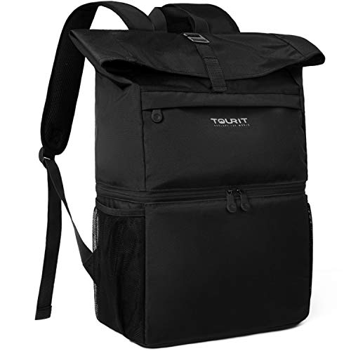 TOURIT Cooler Backpack Insulated Backpack with Cooler Compartment for Beach
