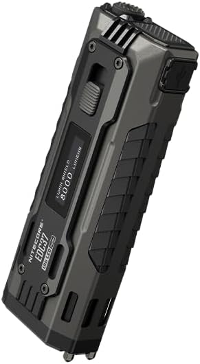 Nitecore EDC37 8000 Lumen USB-C Rechargeable Flat EDC Flashlight