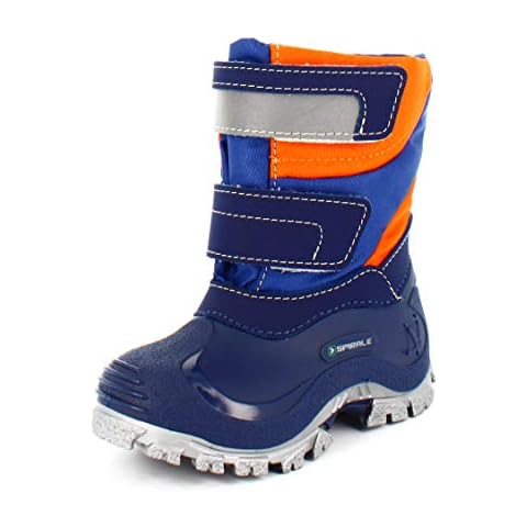 Spirale Boys'' Simon Snow Boots (Orange-Blau 489) ,9 Child UK (27 EU) Cover