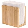 MaxGear Napkin Holder Bamboo Napkin Holders for Tables, Tabletop Freestanding Tissue Dispenser,Wooden Napkin Holder… 41SY5n7UUVS. SS100
