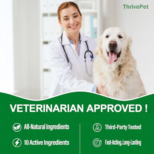 Thrivepet TP-001 Hemp Calming Chews For Dogs - 120 Count | Duck Flavor - Puppy Dog Calming Treats Supplement thumb #4