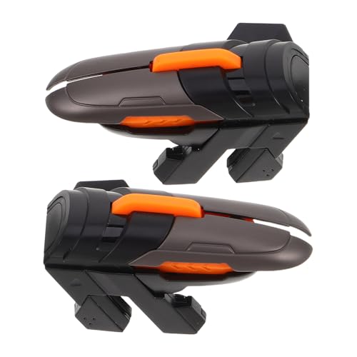 Ipetboom Grilletti per Giochi per Cellulari a Sei Dita Controller di Gioco Mobile Ergonomico Pulsanti Fisici Anti-Rinculo per Telefono Accessori Gaming per Sessioni Competitive