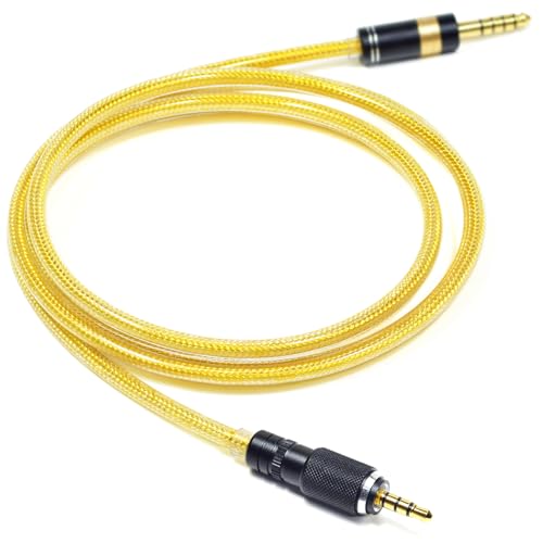 GUCraftsman 6N���_�f���⃁�b�L�������V�[���h�w �w�b�h�z���A�b�v�O���[�h�P�[�u�� Sony MDR-MV1/MDR-M1/MDR-M1ST �Ή� (4.4mm�v���O)