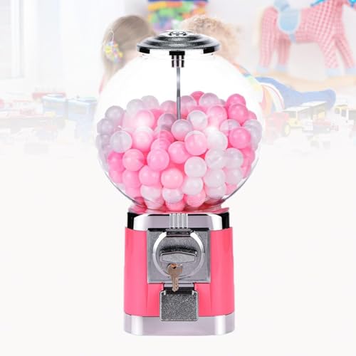 【Risparmio di spazio】: la piccola macchina gashapon sfrutta appieno lo spazio verticale inutilizzato, occupando una piccola area di 11,81*11,81*19,68 pollici, il che consente di risparmiare molto spazio.