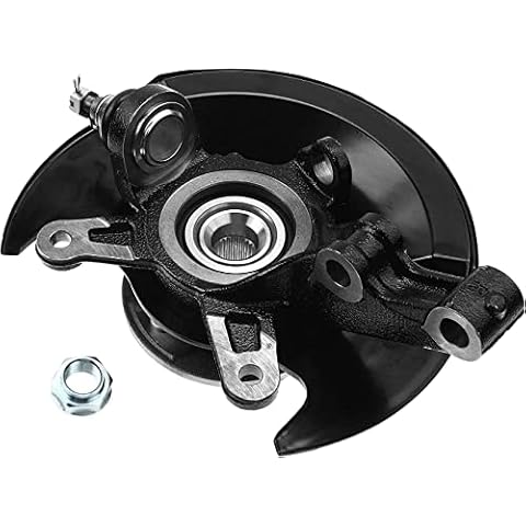 Doiplent 698-494 Steering Knuckle & Wheel Hub Bearing Assembly Front Right/Passenger Side for 2003 2004 2005 honda civic L4 1.7L CNG & petrol Cover