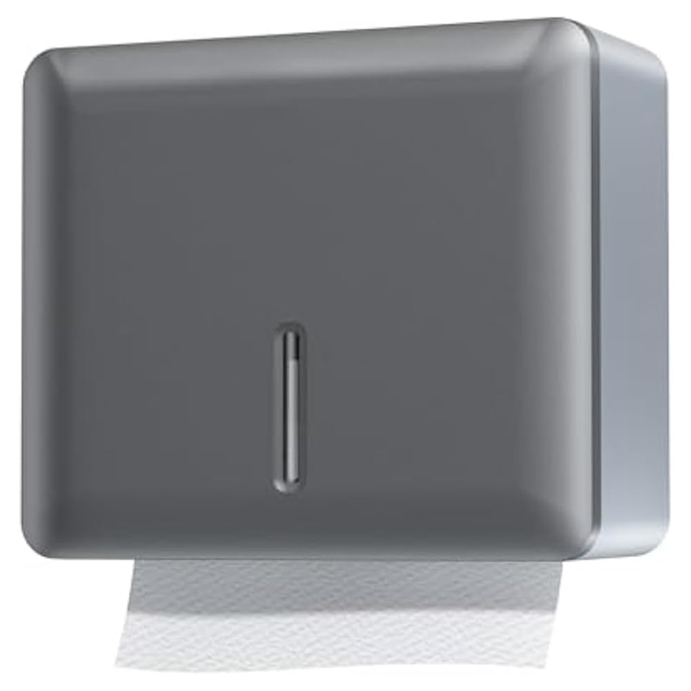 Soporte para toallas de mano de papel plegable en baños de restaurantes y oficinas