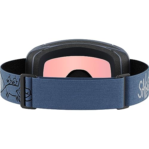Salomon Rio Kids Goggles Ski Snowboarding, Kid-friendly fit and comfort, More eye comfort, and Durability, Blue, One Size - Image 4