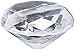 Darice DT6632B David Tutera Place Card Holder, Acrylic Diamond, 1.5 by 0.75-Inch, 6 Per Pack