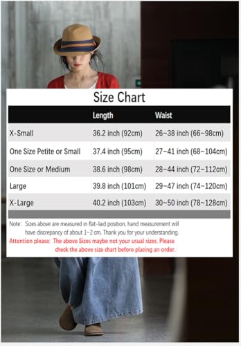 Extra Wide Leg Denim Pants for Women Long Jeans Elastic Waist with Pockets Plus Size Loose Casual4