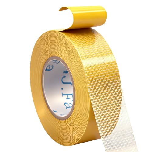 Doppelseitiges Stoffband kleidung, Saumband für Vorhänge, Saumband zum aufbügeln, Stoff ohne Nähen Bügeln, Starkes Klebeband für Teppiche, Vorhänge, Kleidung, Leder und Textilien（2,5 cm x 10 m）