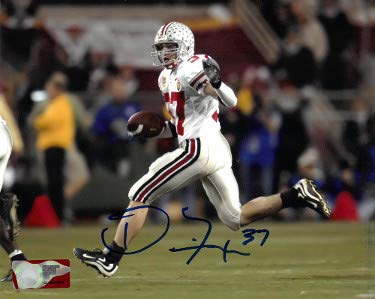 Athlon Sports CTBL-024022 Dustin Fox Signed Ohio State Buckeyes 8 x 10 in. Photo No.37 Horizontal