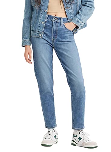 Jean taille haute bleu pour femme : l'icône du denim authentique et durable