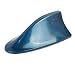 Porfeet Antenne D'aileron De Requin De Voiture, Antenne D'autocollant Adhésif D'aileron De Requin De Toit Extérieur De Voiture FM/AM Signal Radio Antenne Bleu