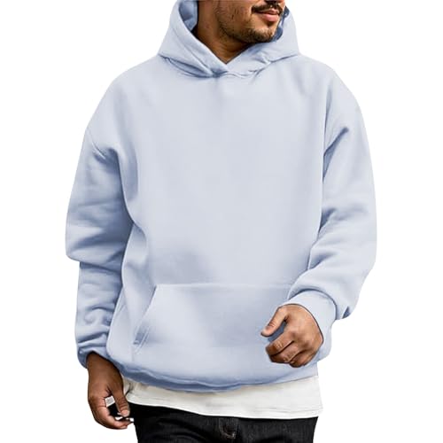 Sweats à capuche bleus pour hommes parfaits pour un look décontracté