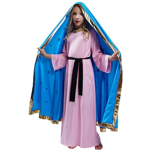 Disfraz de Virgen María para Niñas Saint Halloween miniatura 5