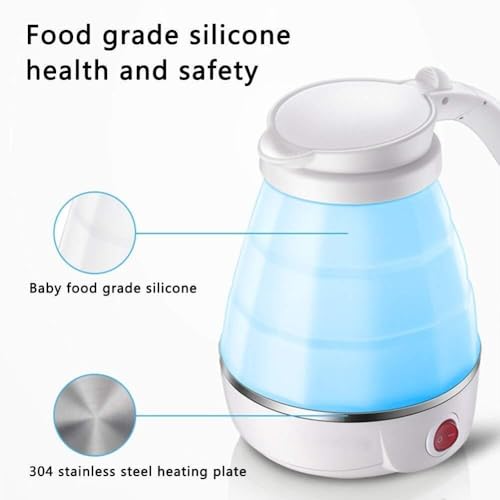 Hervidor eléctrico portátil plegable de silicona miniatura 5