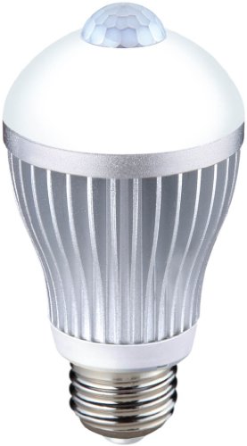 ムサシ RITEX 人センサー付 LED電球 40型  E26口金 S-LED40N