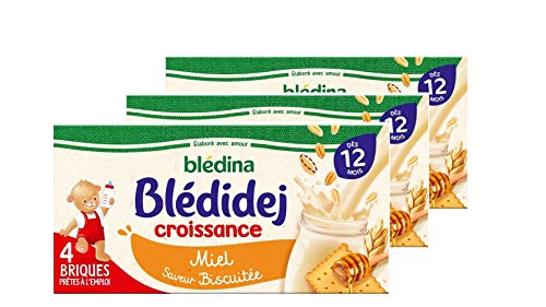  Blédina Blédidej 12 briques Croissance Céréale...