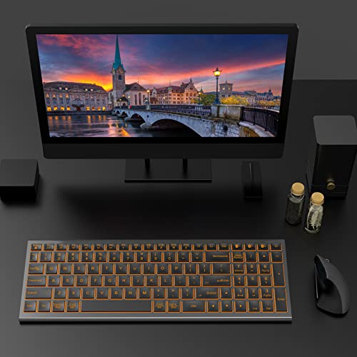 Vivefox Bluetooth Wireless Backlit Keyboard For 3 Device thumb #6