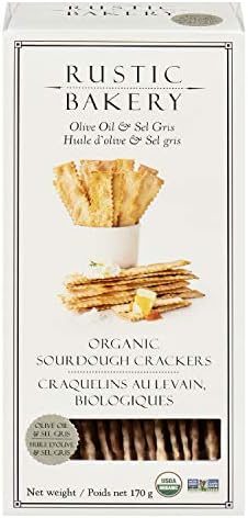 Rustic Bakery Sourdough Flatbread Olive Oil & Sel Gris, 6 oz