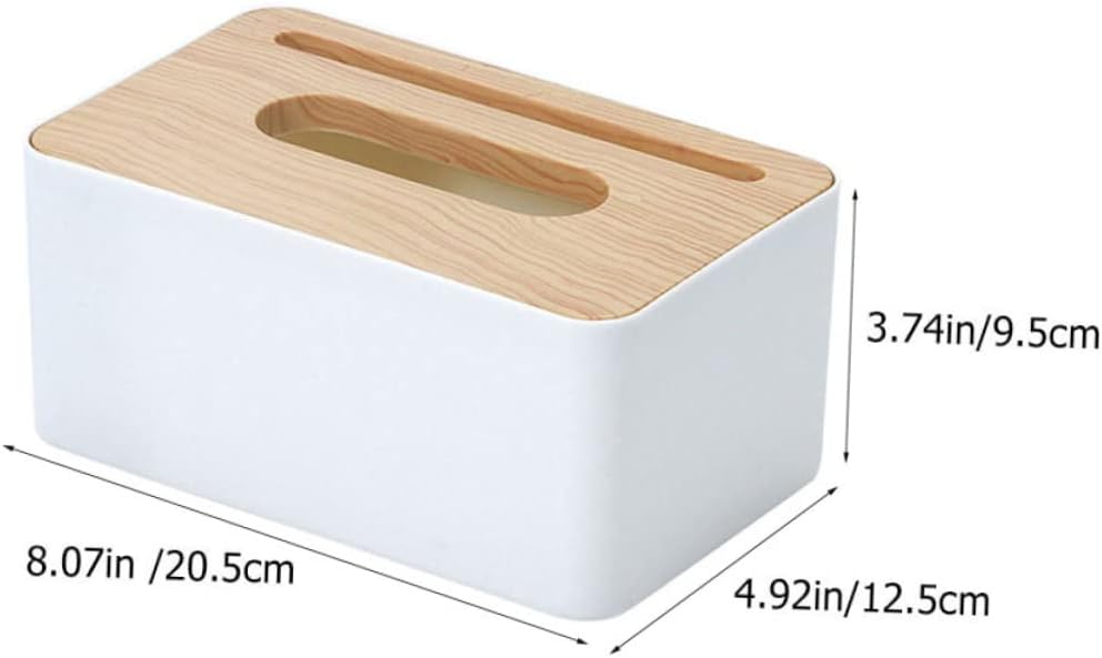 Stylish Tissue Box Decorative Napkin Box Xmas for Home Office image 2