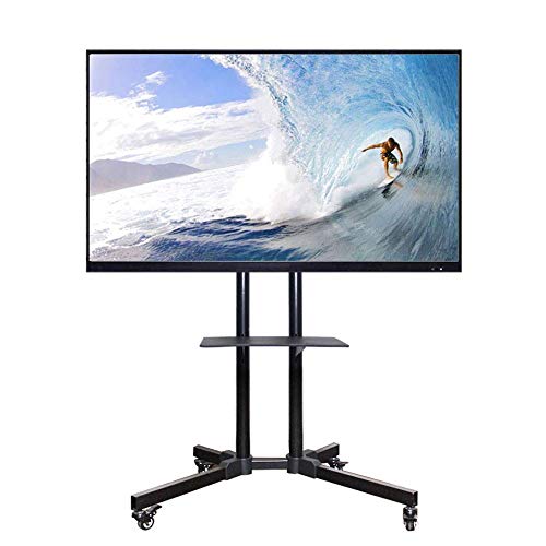 Soporte móvil para TV con ruedas y estante para TVs 32-65" miniatura 1